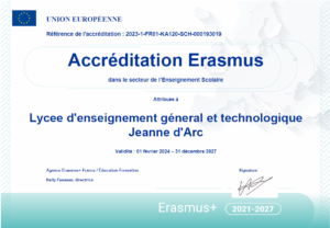 Accreditation Erasmus 2024-2027